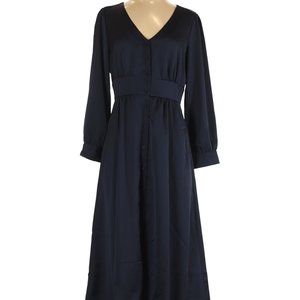 J Crew Navy Blue A-Line Cocktail Dress